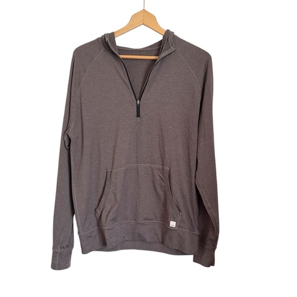 Vuori Other - Vuori Men Ponto Performance Dream Knit Haf-Zip Long Sleeve Hoodie size M